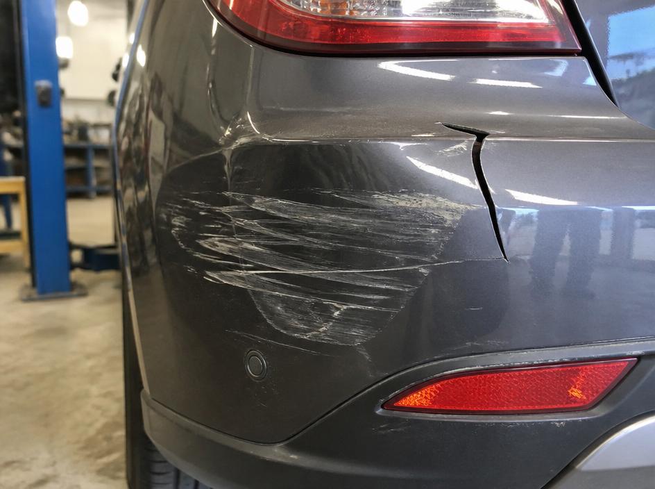 Bumper repair before